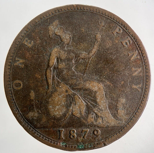 1879 Victoria One Penny Coin | Collectable Grade