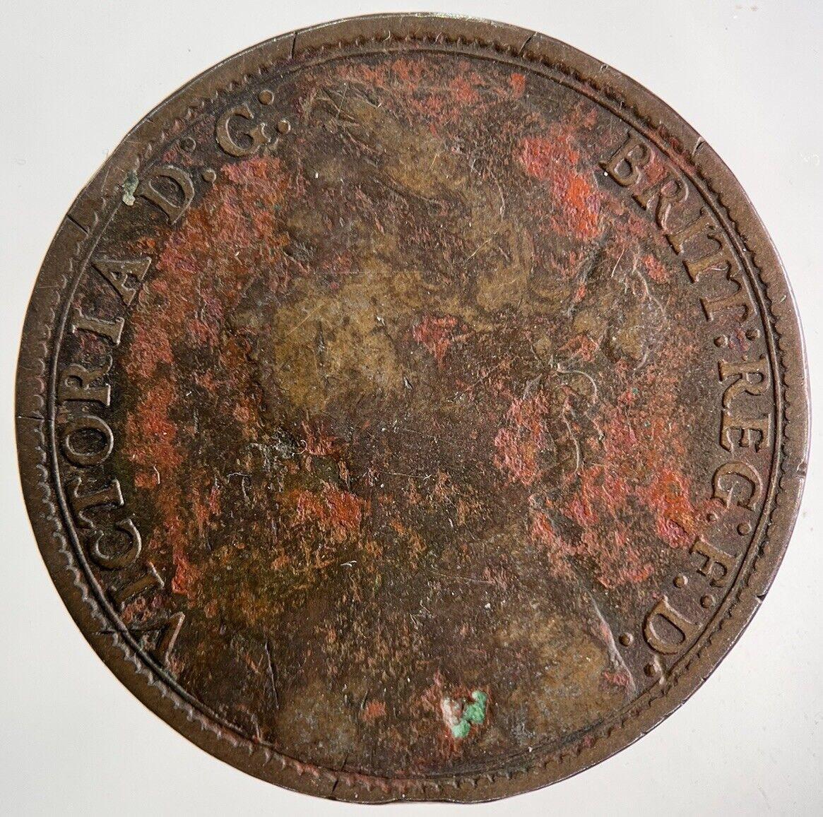 1879 Victoria One Penny Coin | Collectable Grade