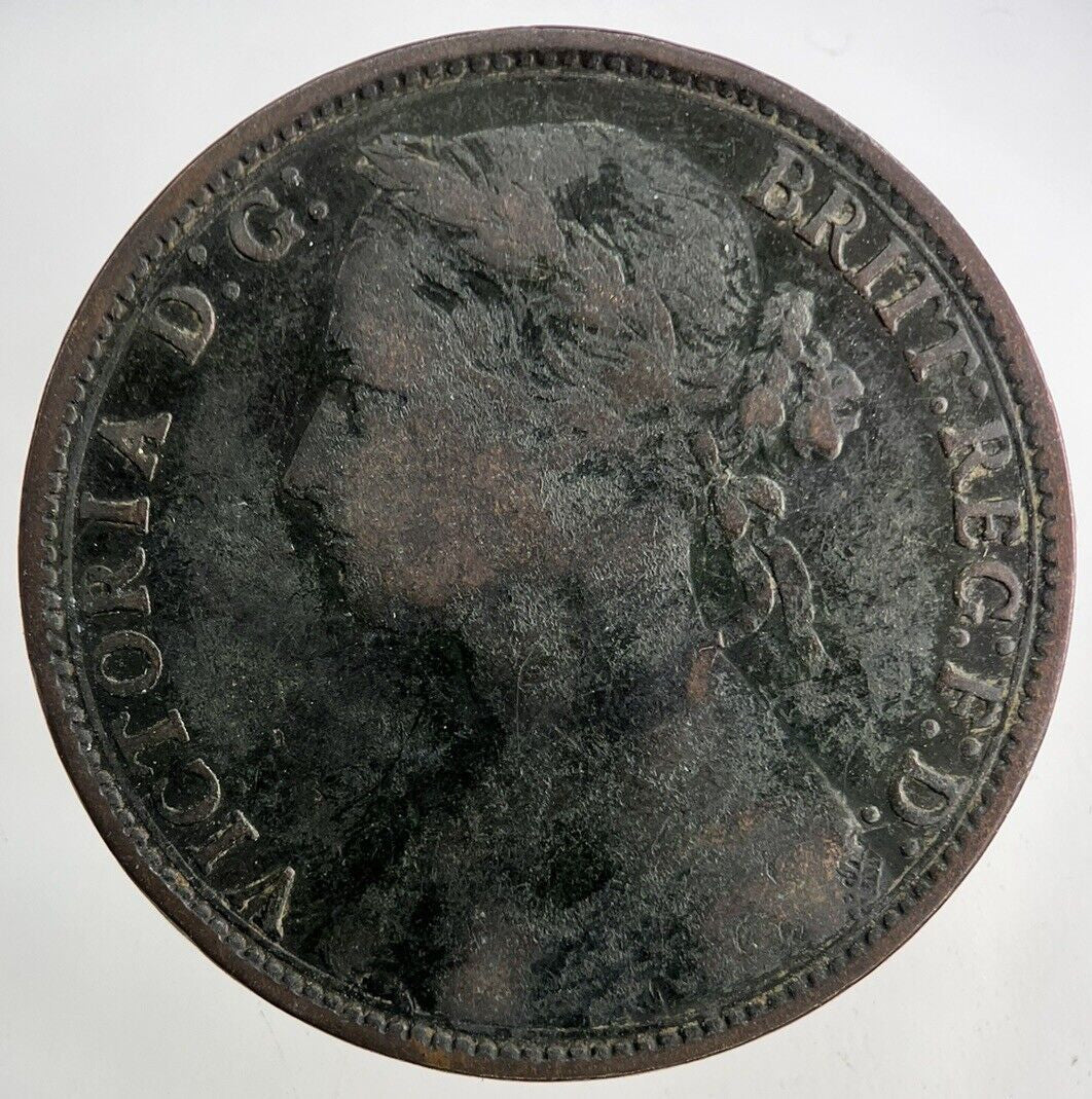 1879 Victoria One Penny Coin | Collectable Grade
