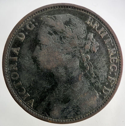 1879 Victoria One Penny Coin | Collectable Grade