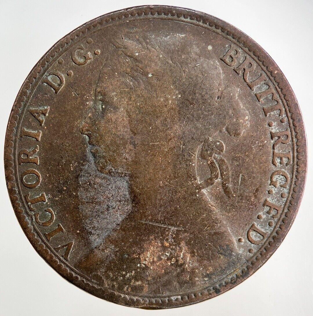 1879 Victoria One Penny Coin | Collectable Grade