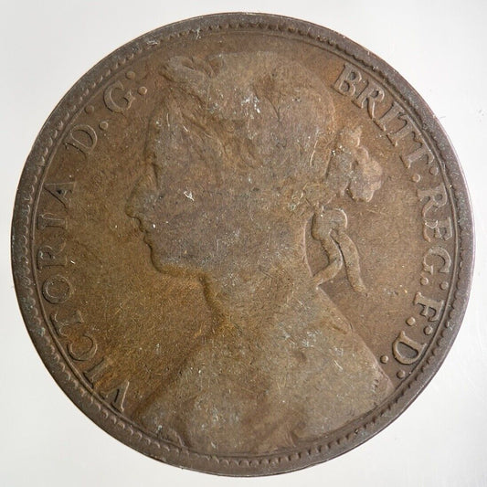 1879 Victoria One Penny Coin | Collectable Grade