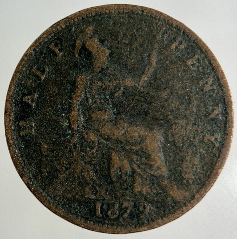 1879 Victoria Half-Penny Coin | Collectable Grade