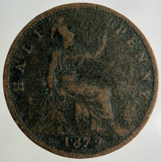 1879 Victoria Half-Penny Coin | Collectable Grade