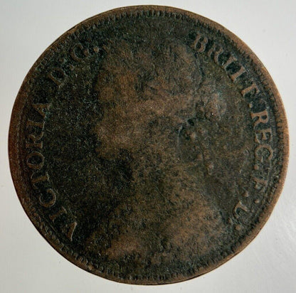 1879 Victoria Half-Penny Coin | Collectable Grade