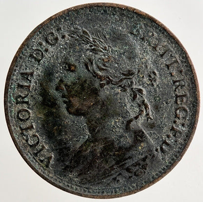 1879 Victoria Farthing Coin | Fine Collectable Grade