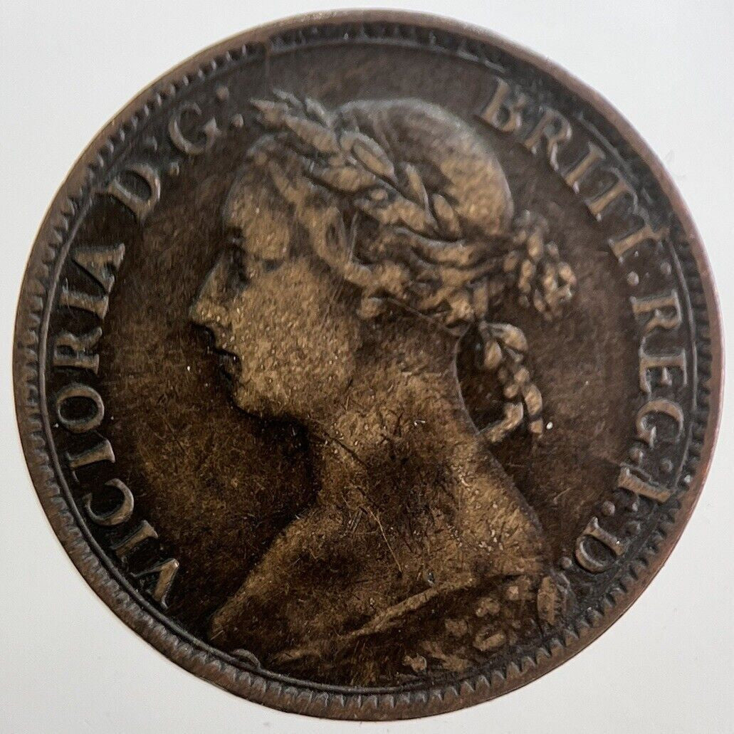 1881 Victoria Farthing Coin | Collectable Grade | a7775