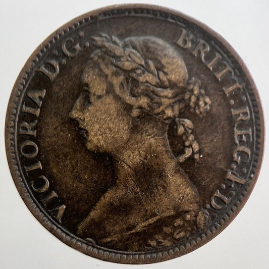 1881 Victoria Farthing Coin | Collectable Grade | a7775