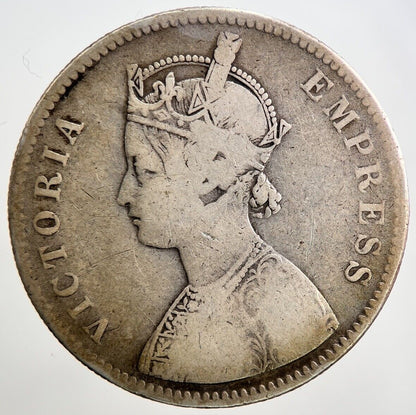 1880 Victoria Rupee Silver Coin | Collectable Grade | a2700