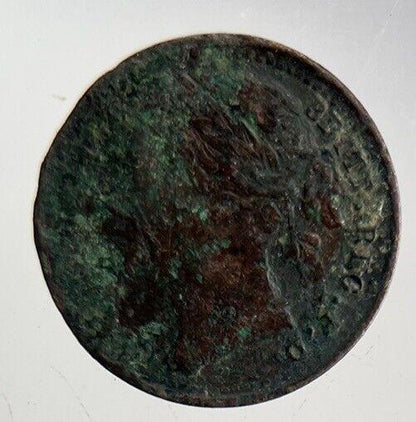 1881 Victoria One Third Farthing Coin | Fine Collectable Grade | a4668