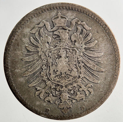 1881 Germany 1 Mark Silver Coin | Collectable Grade