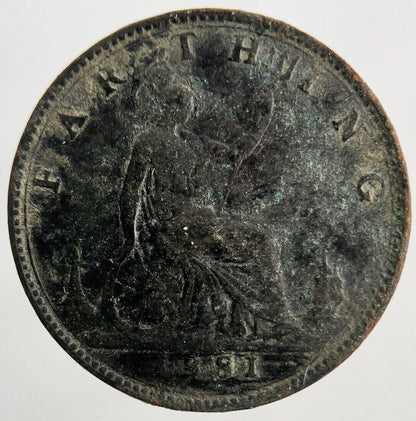 1881 Victoria Farthing Coin | Collectable Grade