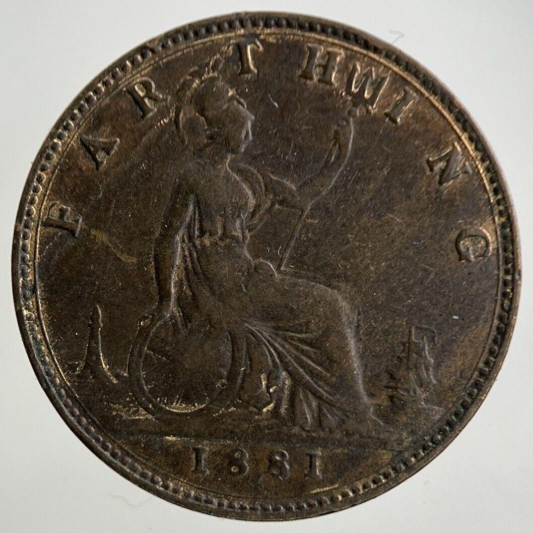 1881 Victoria Farthing Coin | Collectable Grade