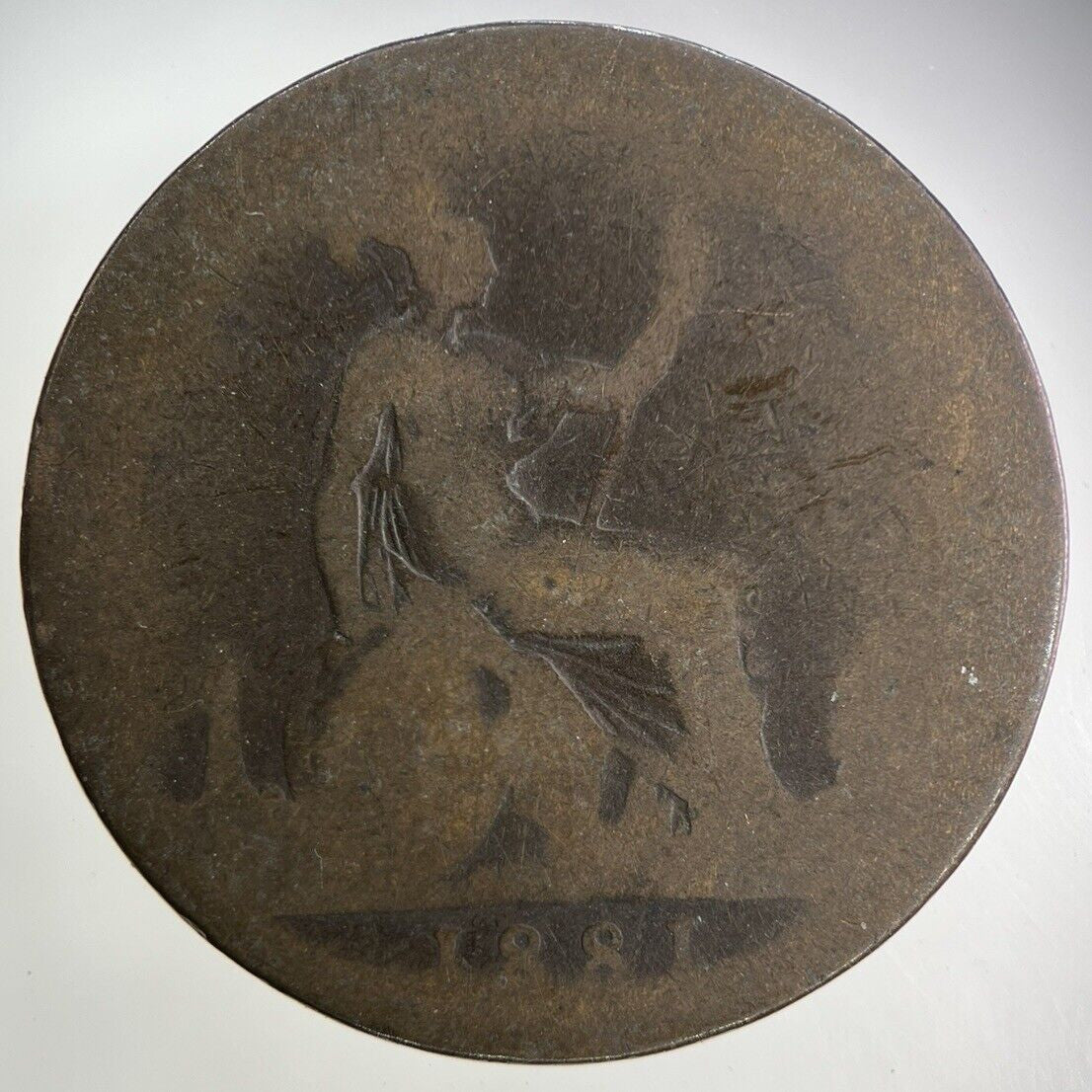 1881 Victoria One Penny Coin | Collectable Grade