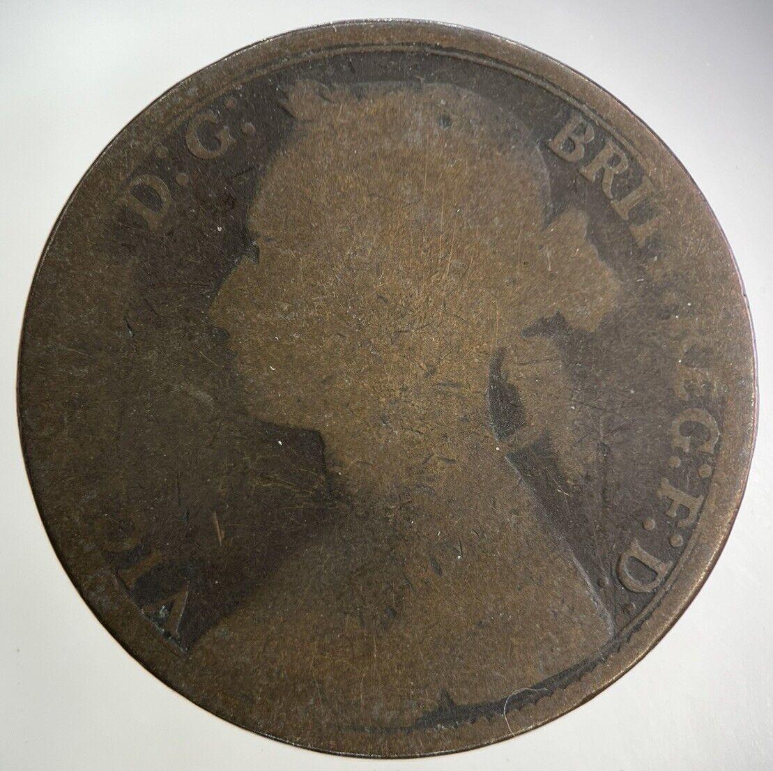 1881 Victoria One Penny Coin | Collectable Grade