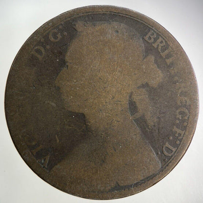 1881 Victoria One Penny Coin | Collectable Grade