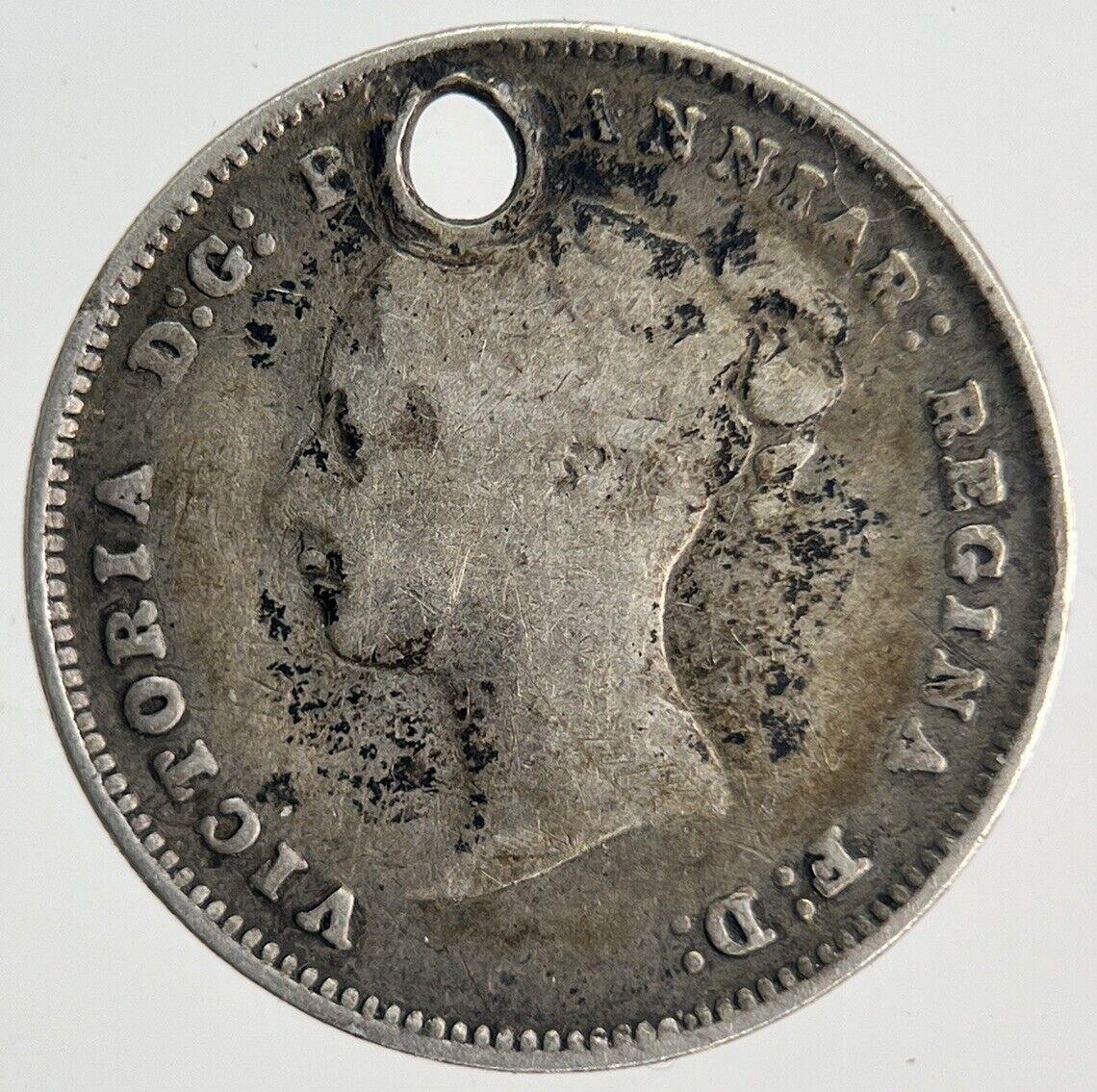 1882 Victoria Maundy Four-Pence Silver Coin | Collectable Grade | a422