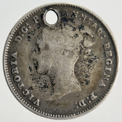 1882 Victoria Maundy Four-Pence Silver Coin | Collectable Grade | a422
