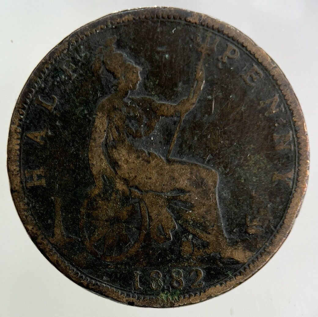1882-H Victoria Half-Penny Coin | Collectable Grade