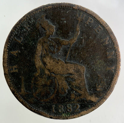 1882-H Victoria Half-Penny Coin | Collectable Grade