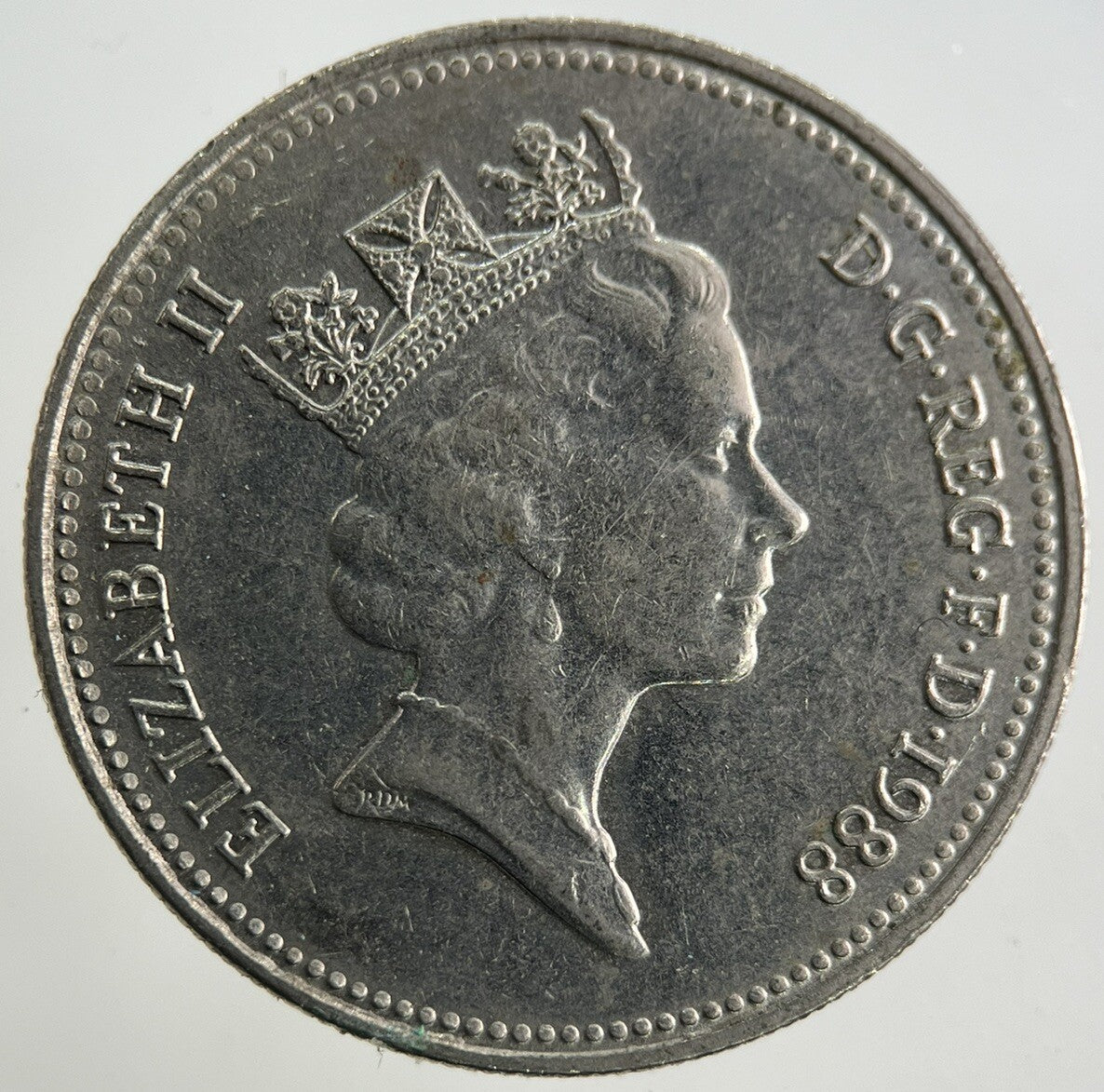 1988 Elizabeth II 2nd 5p Five-Pence Coin | Fine Collectable Grade