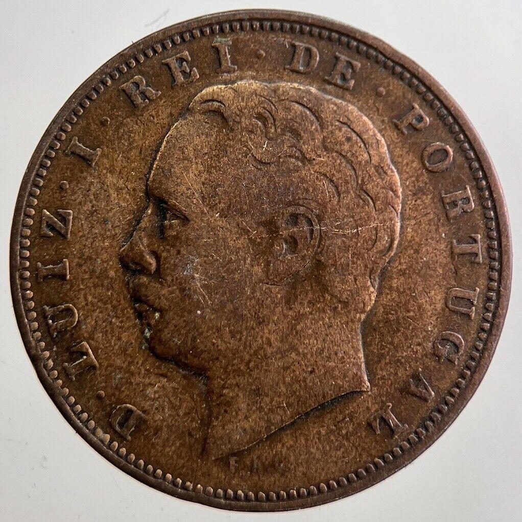 1883 Portugal X 10 Reis Coin | Collectable Grade | a7892
