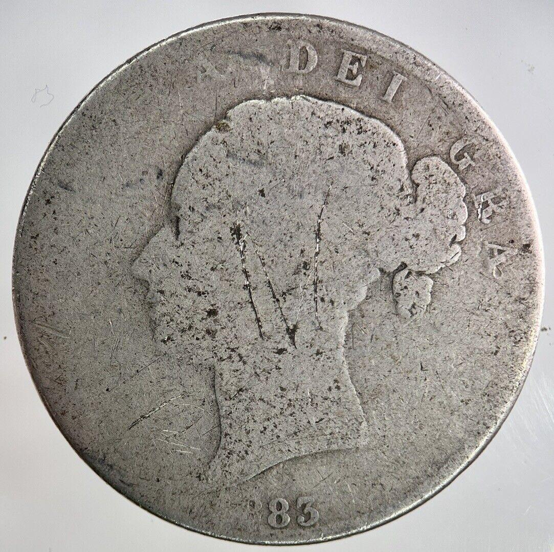 1883 Victoria Half-Crown Silver Coin | Collectable Grade