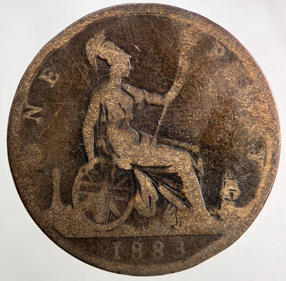 1883 Victoria One Penny Coin | Collectable Grade