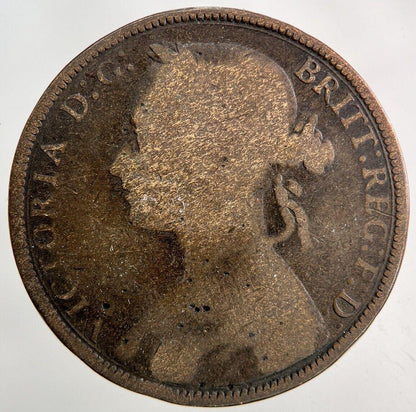 1883 Victoria One Penny Coin | Collectable Grade