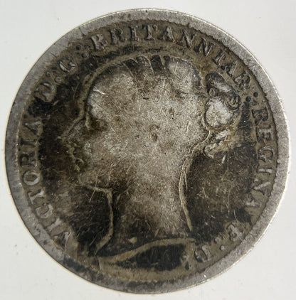 1883 Victoria Threepence Silver Coin | Collectable Grade