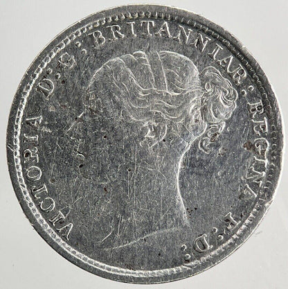 1883 Victoria Threepence Silver Coin | Very High Grade