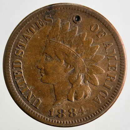 1884 US USA One Cent Coin | Collectable Grade | a5680