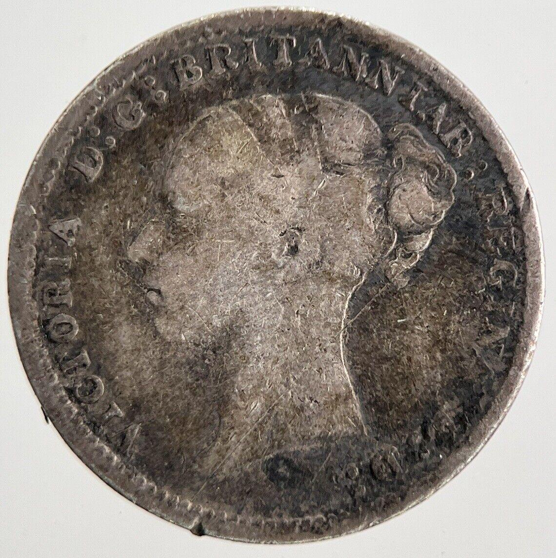 1883 Victoria Threepence Silver Coin | Collectable Grade | a9814