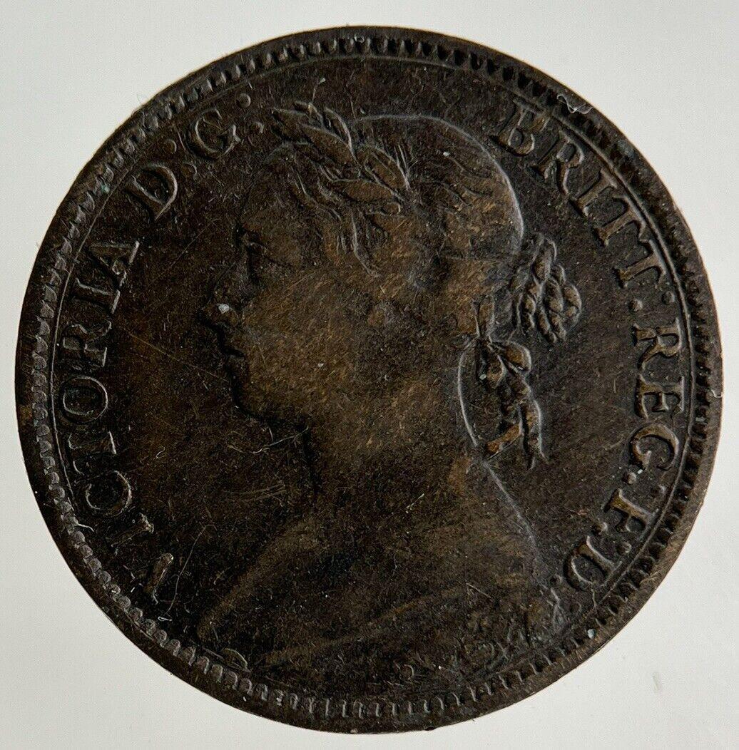 1884 Victoria Farthing Coin | Collectable Grade