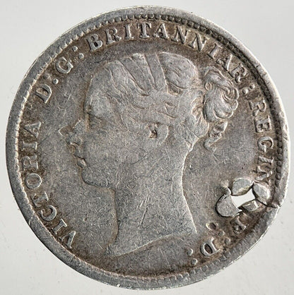 1883 Victoria Threepence Silver Coin | Collectable Grade