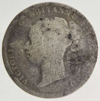1884 Victoria Threepence Silver Coin | Collectable Grade