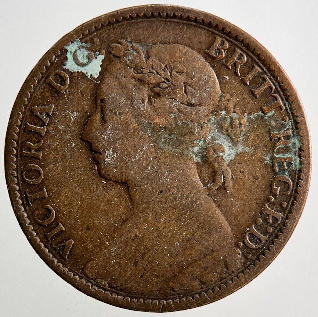 1884 Victoria Farthing Coin | Collectable Grade | a3402
