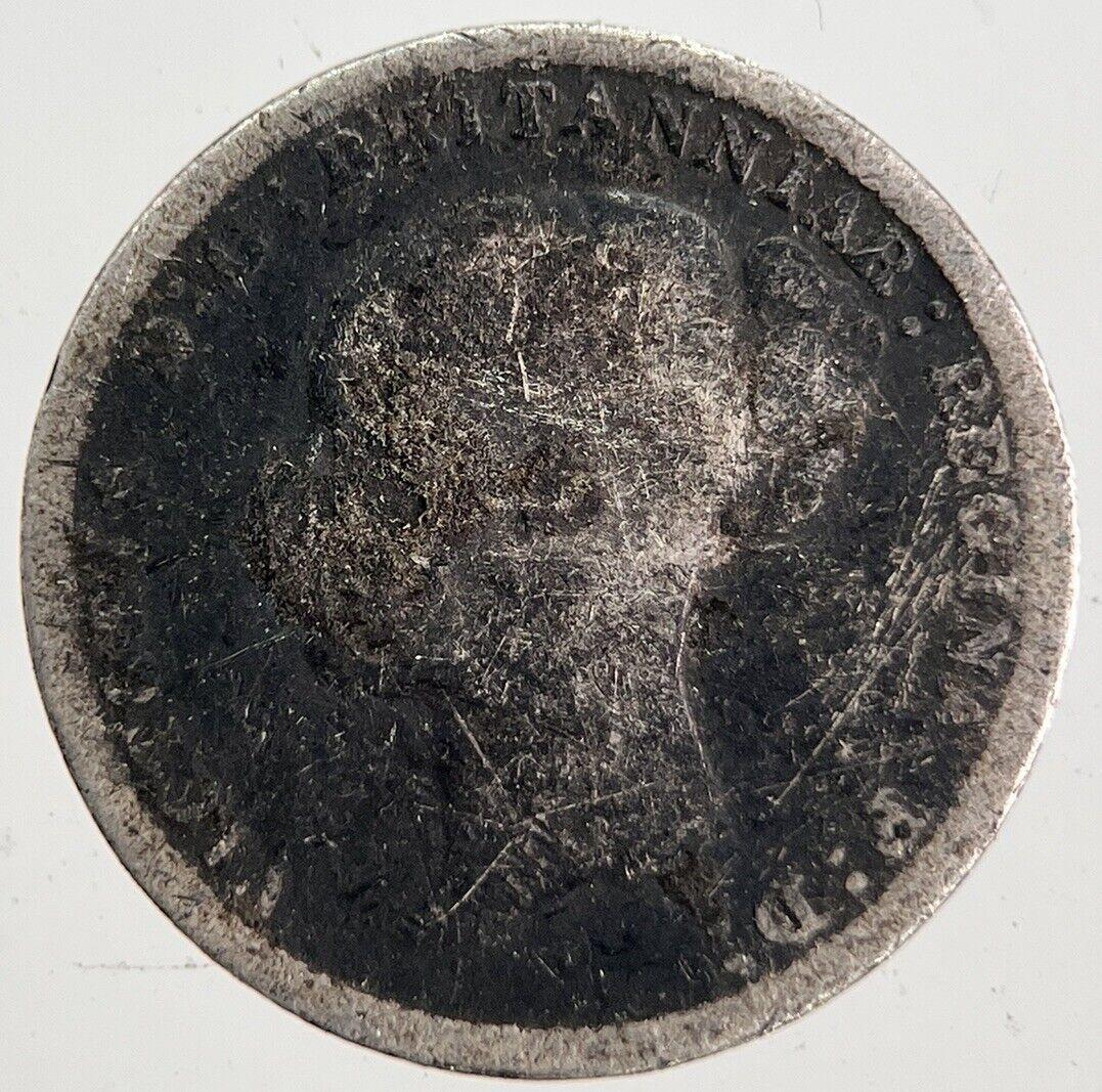 1884 Victoria Threepence Silver Coin | Fair Grade | a7131