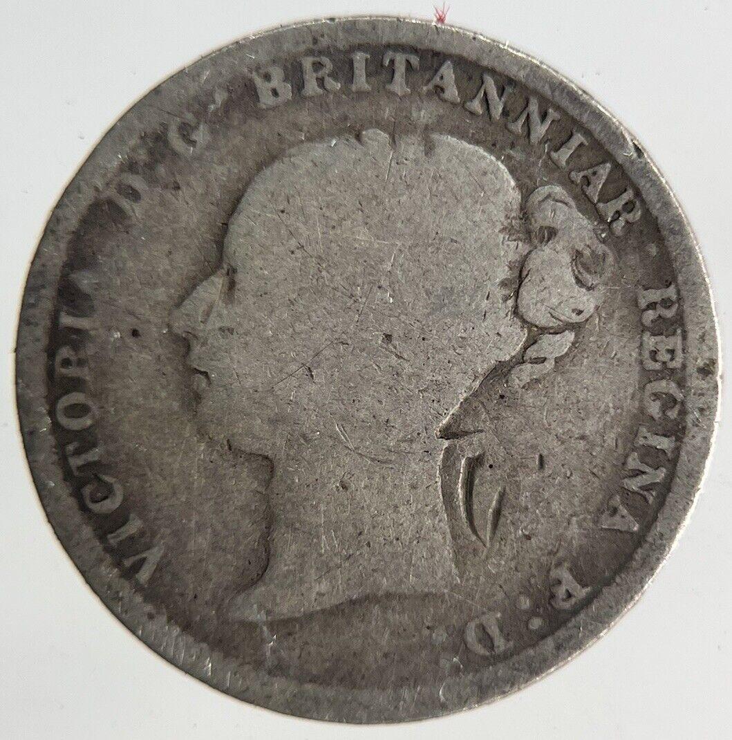 1884 Victoria Threepence Silver Coin | Collectable Grade