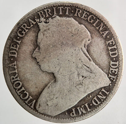 1884 Victoria Florin Silver Coin | Fair Grade