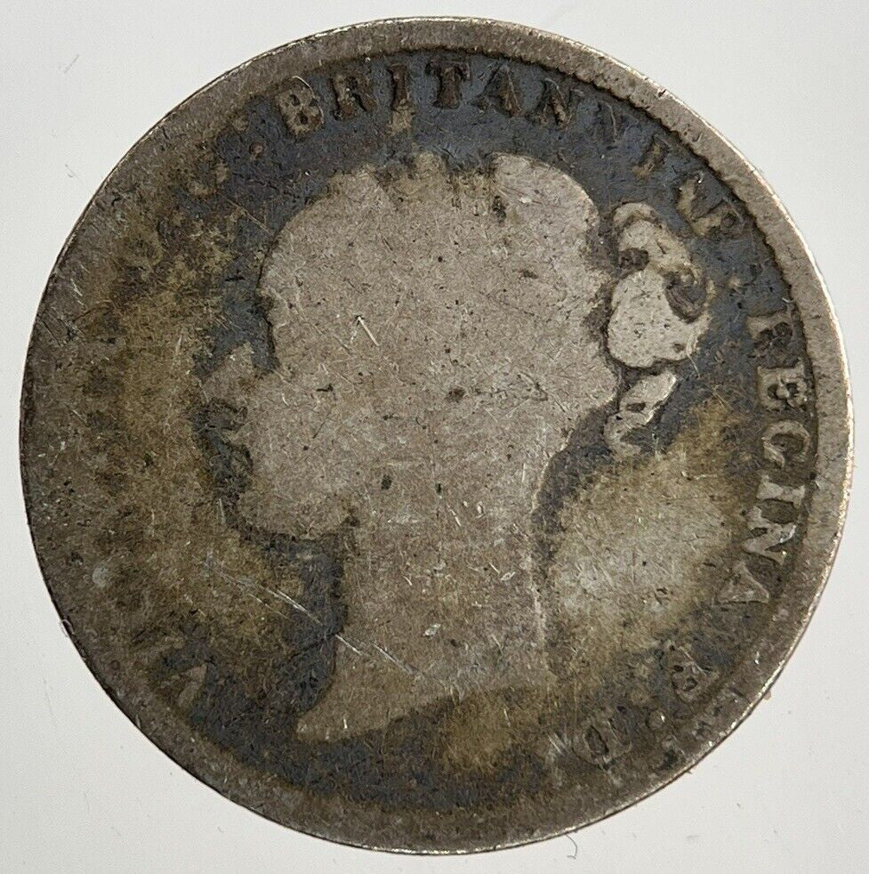 1884 Victoria Threepence Silver Coin | Collectable Grade