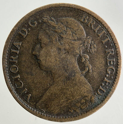 1884 Victoria Farthing Coin | Fine Collectable Grade
