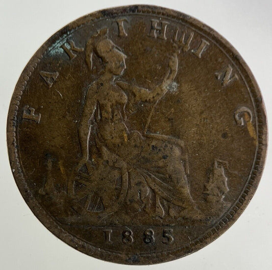 1885 Victoria Farthing Coin | Collectable Grade
