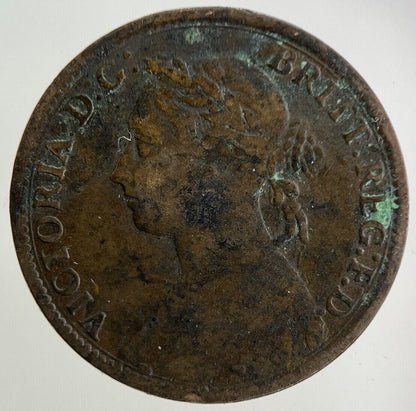 1885 Victoria Farthing Coin | Collectable Grade