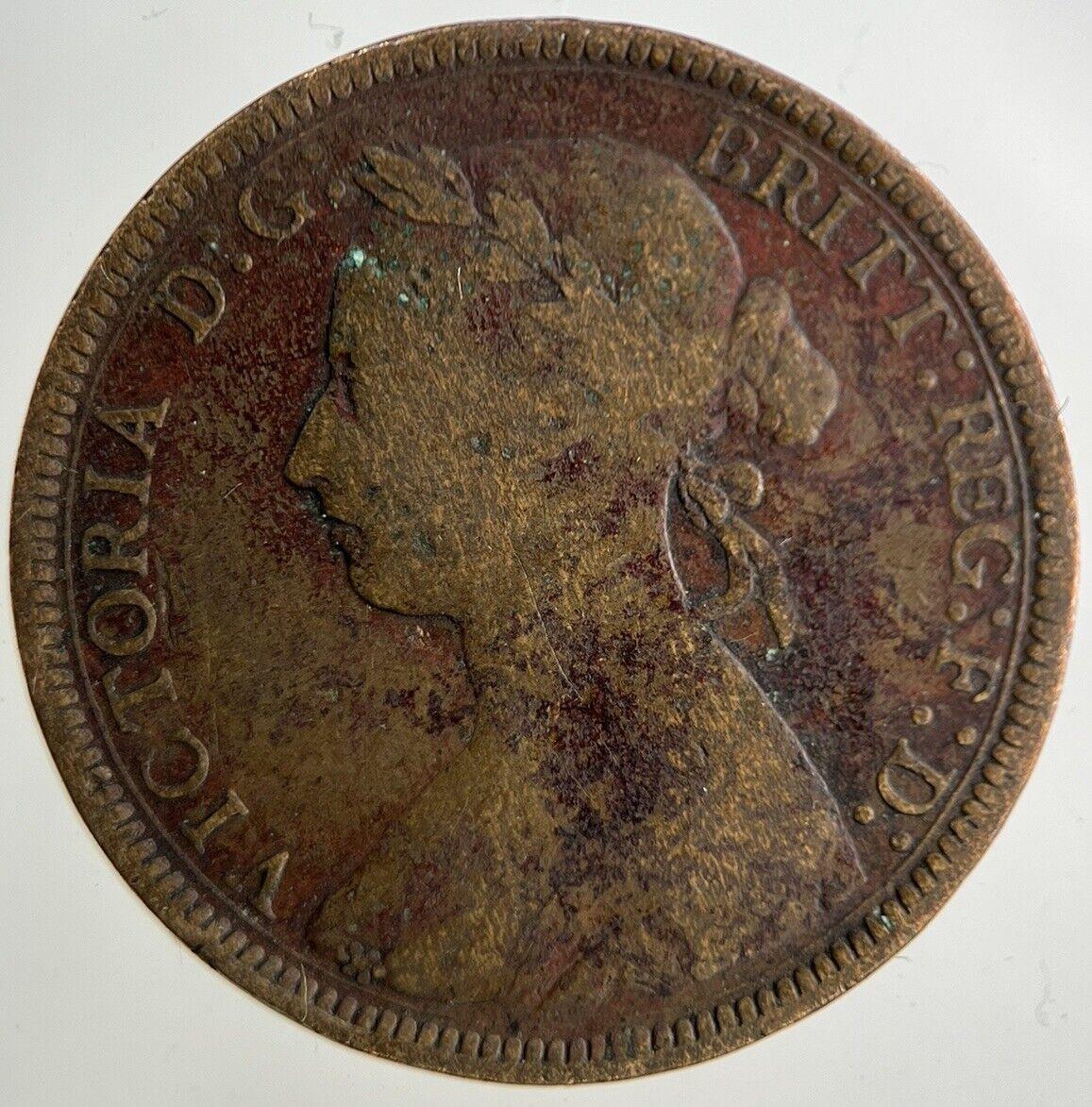 1885 Victoria Half-Penny Coin | Collectable Grade