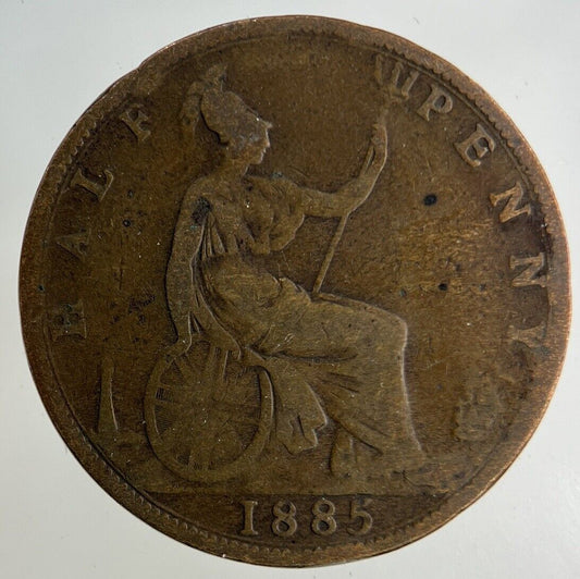 1885 Victoria Half-Penny Coin | Collectable Grade