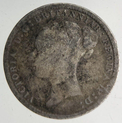 1885 Victoria Threepence Silver Coin | Collectable Grade