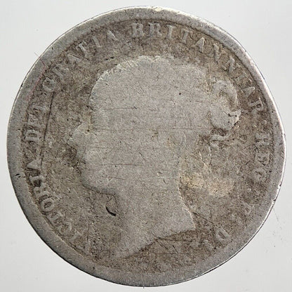 1885 Victoria Sixpence Silver Coin | Collectable Grade | a6009