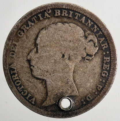 1885 Victoria Sixpence Silver Coin | Collectable Grade | a5584