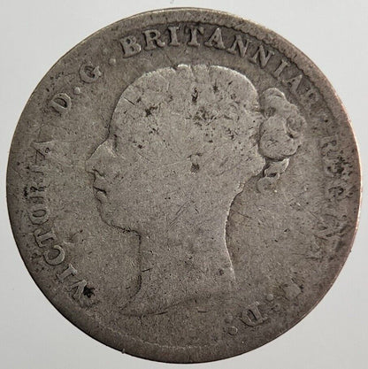 1885 Victoria Threepence Silver Coin | Fair Grade | a7232